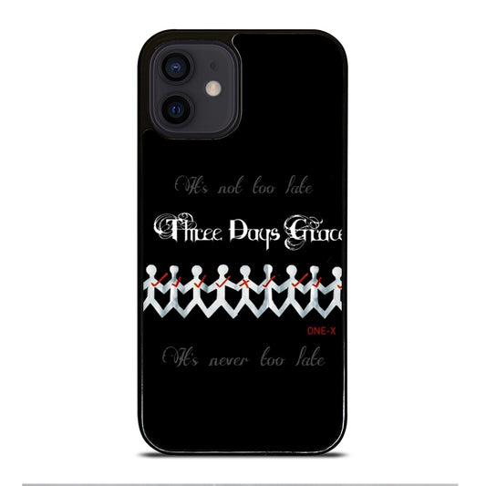 THREE DAYS GRACE LOGO BAND iPhone 12 Mini Case Cover
