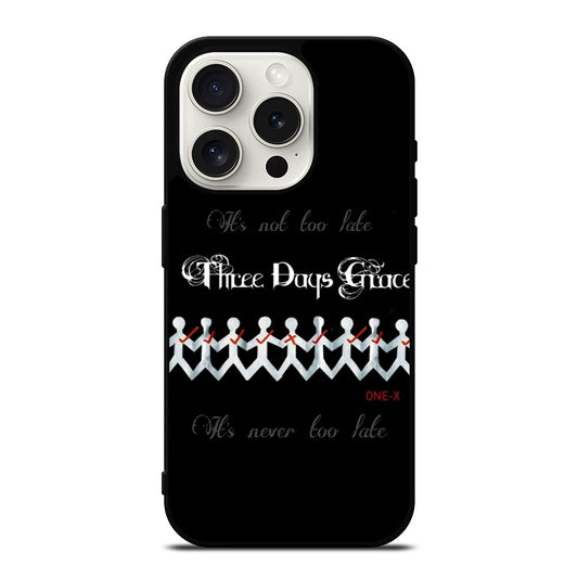 THREE DAYS GRACE LOGO BAND iPhone 15 Pro Case Cover