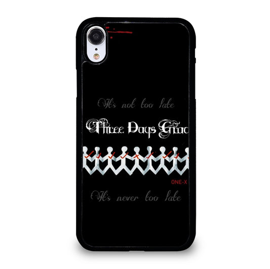 THREE DAYS GRACE LOGO BAND iPhone XR Case Cover