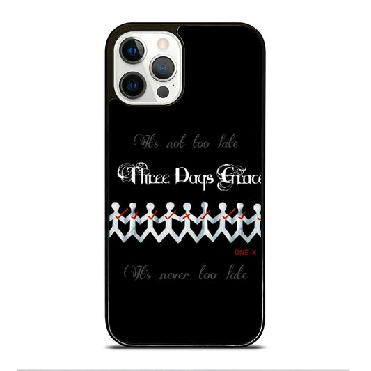 THREE DAYS GRACE LOGO BAND iPhone 12 Pro Case Cover