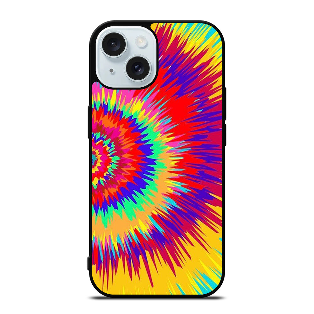 TIE DYE TIE DYE ART 4 iPhone 15 Case Cover