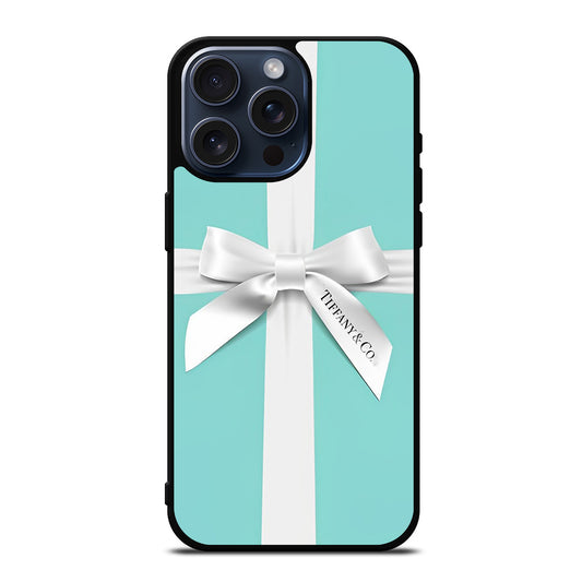 TIFFANY AND CO RIBBON iPhone 15 Pro Max Case Cover