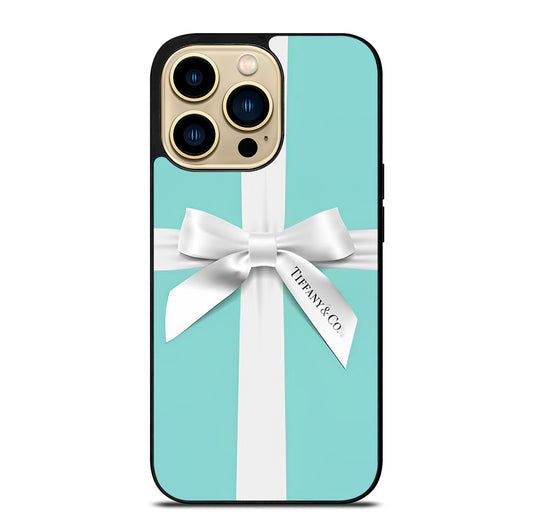 TIFFANY AND CO RIBBON iPhone 14 Pro Max Case Cover