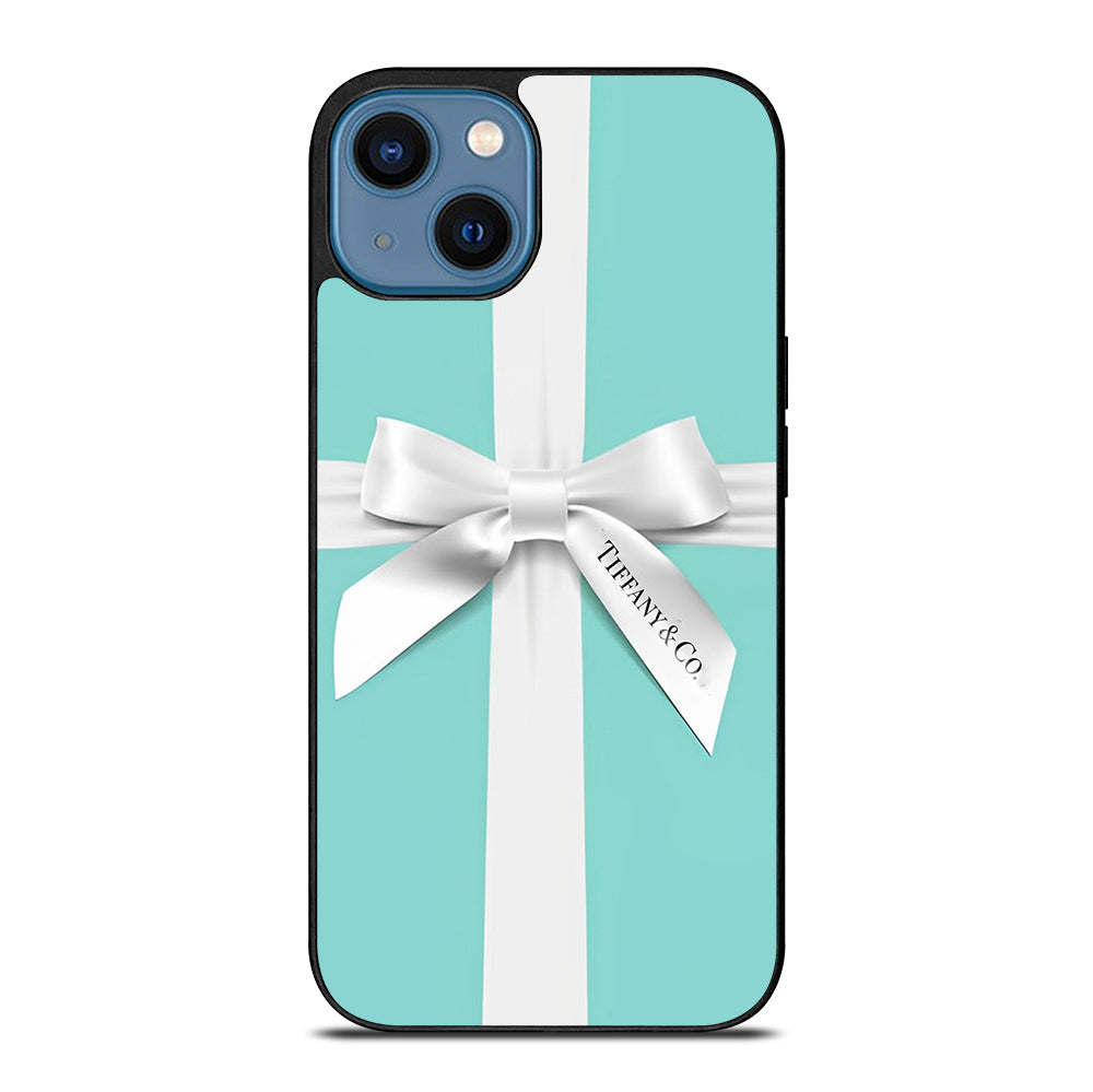 TIFFANY AND CO RIBBON iPhone 14 Case Cover