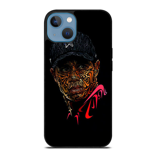 TIGER WOODS FACE iPhone 13 Case Cover