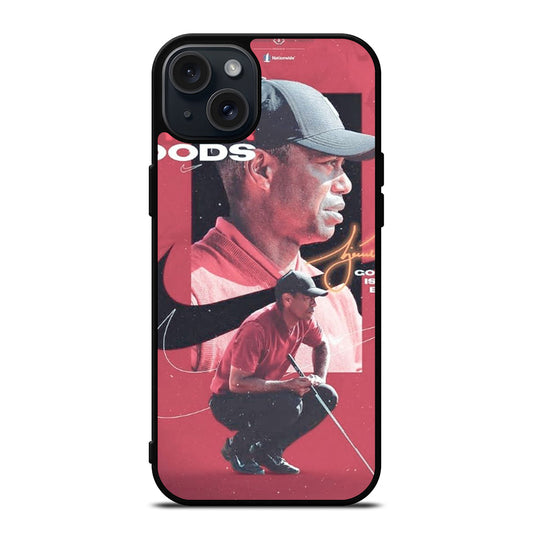 TIGER WOODS GOLF SIGNATURE iPhone 15 Plus Case Cover