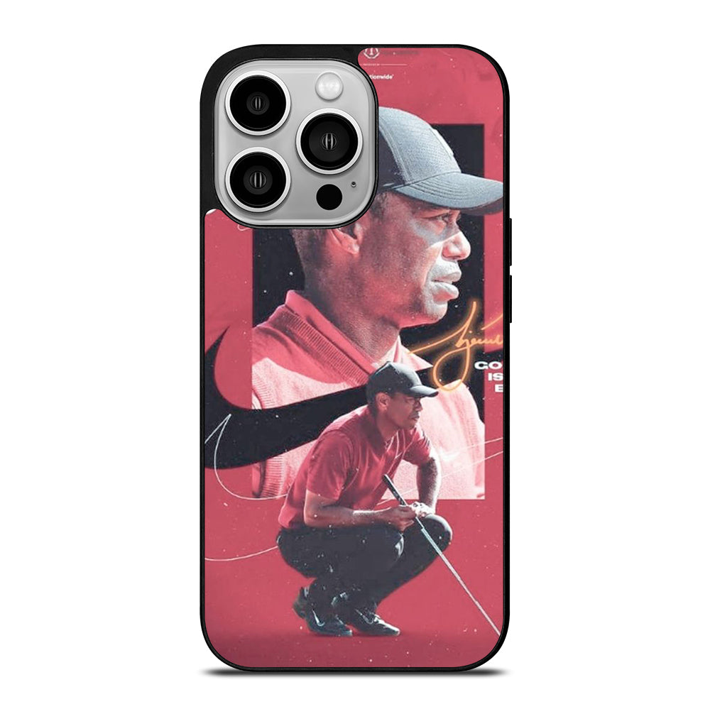 TIGER WOODS GOLF SIGNATURE iPhone 14 Pro Case Cover