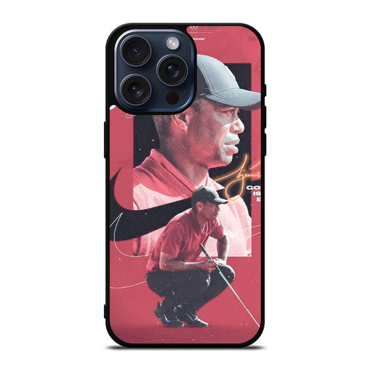 TIGER WOODS GOLF SIGNATURE iPhone 15 Pro Max Case Cover