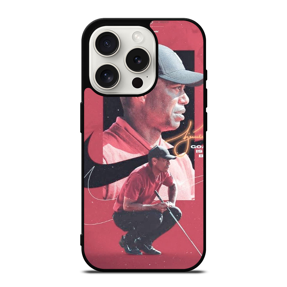 TIGER WOODS GOLF SIGNATURE iPhone 15 Pro Case Cover