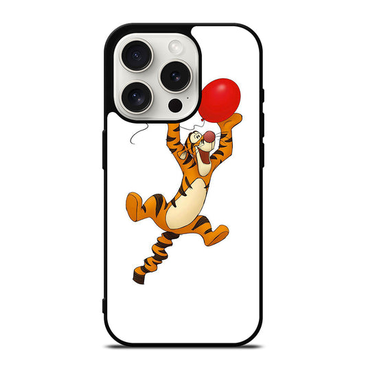 TIGGER WINNIE THE POOH BALLOON iPhone 15 Pro Case Cover