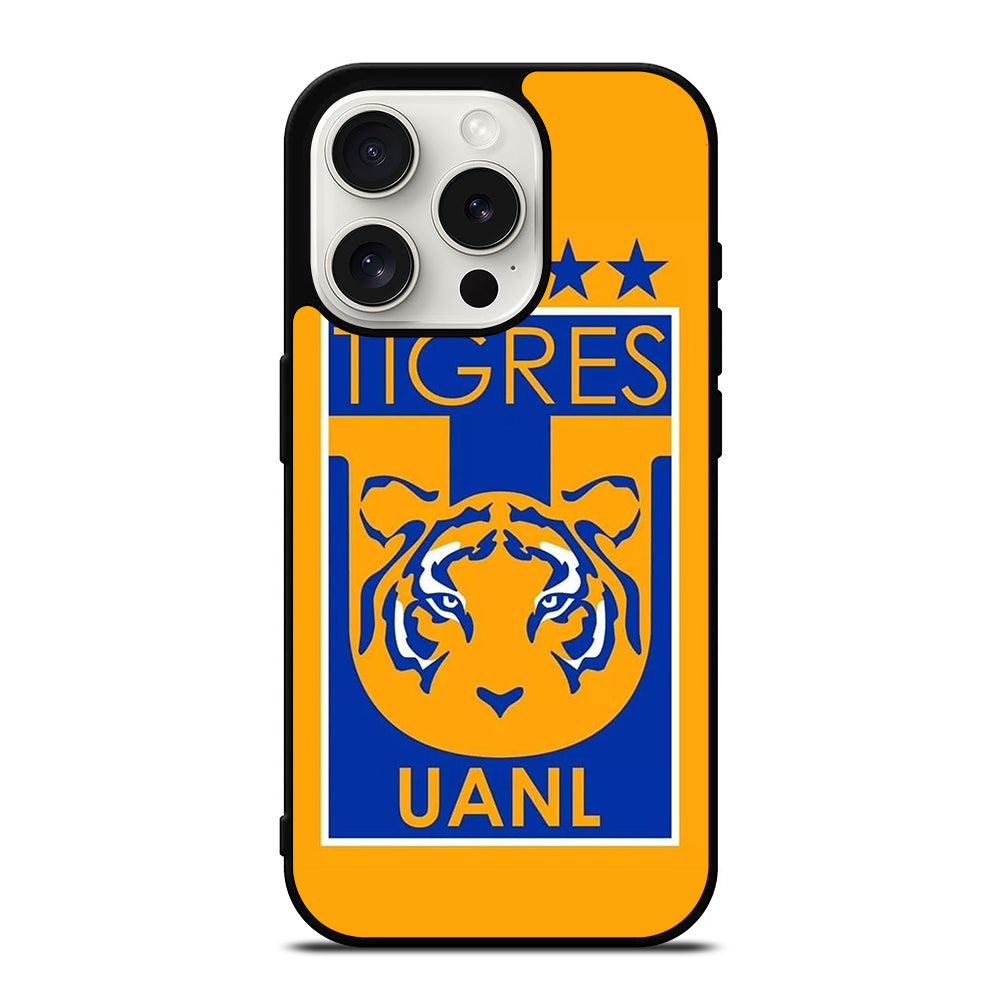 TIGRES UANL CLUB DE FUTBOL LOGO 1 iPhone 15 Pro Case Cover