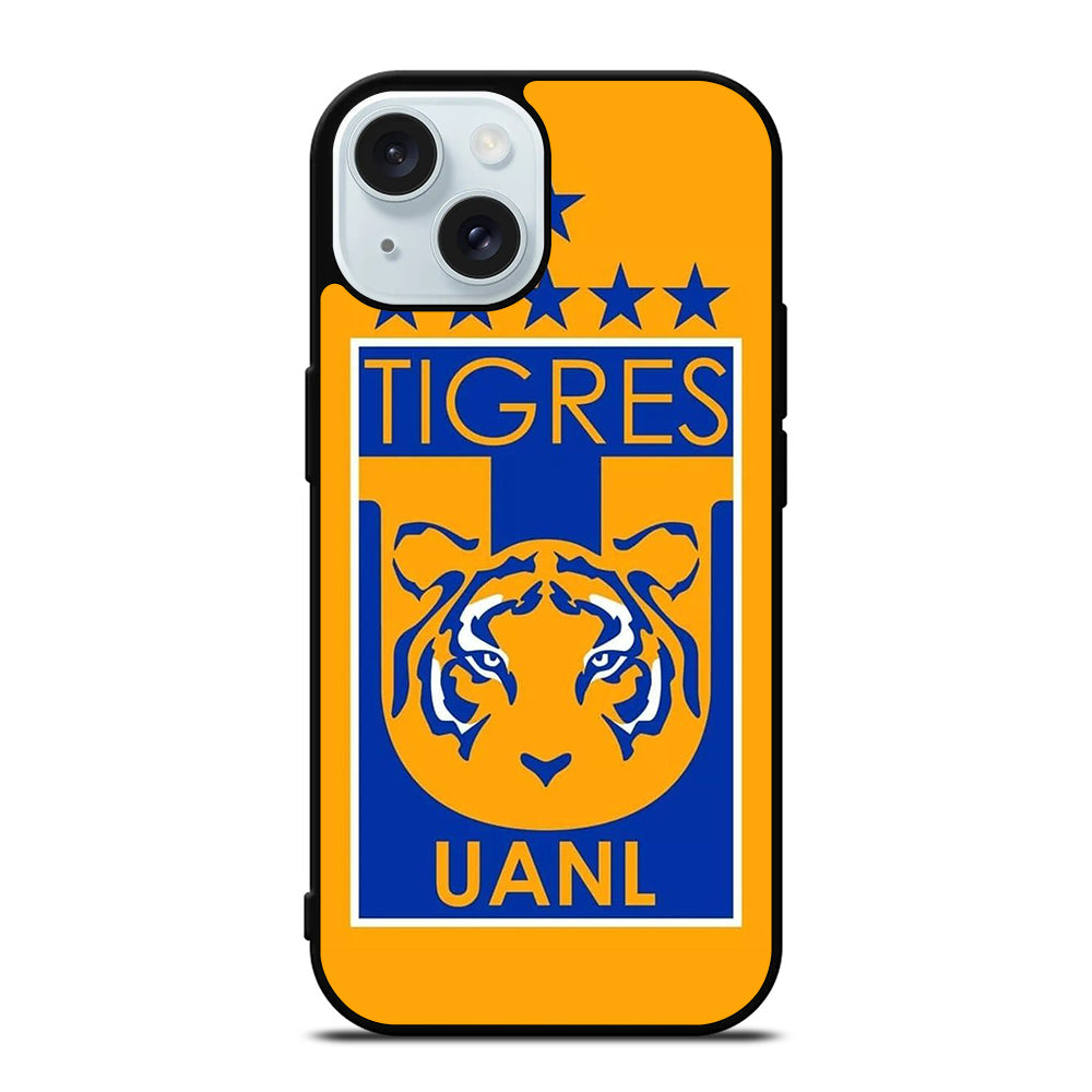 TIGRES UANL CLUB DE FUTBOL LOGO 1 iPhone 15 Case Cover