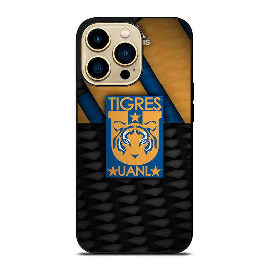 TIGRES UANL CLUB DE FUTBOL LOGO 2 iPhone 14 Pro Max Case Cover