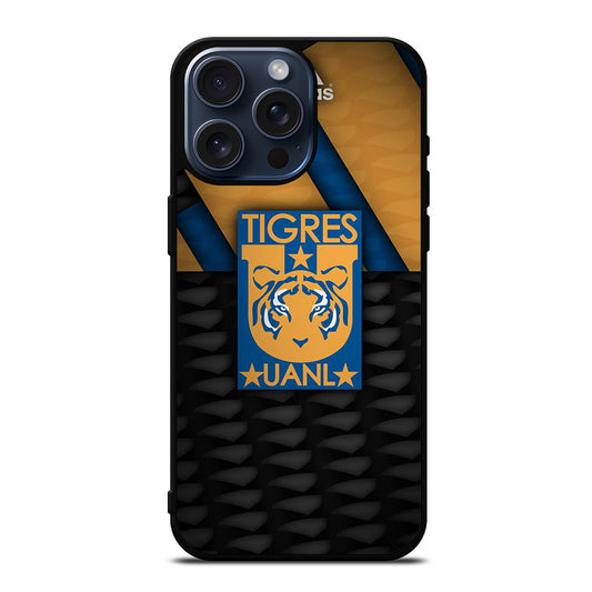 TIGRES UANL CLUB DE FUTBOL LOGO 2 iPhone 15 Pro Max Case Cover