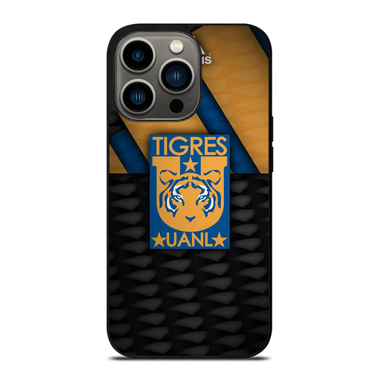 TIGRES UANL CLUB DE FUTBOL LOGO 2 iPhone 13 Pro Case Cover