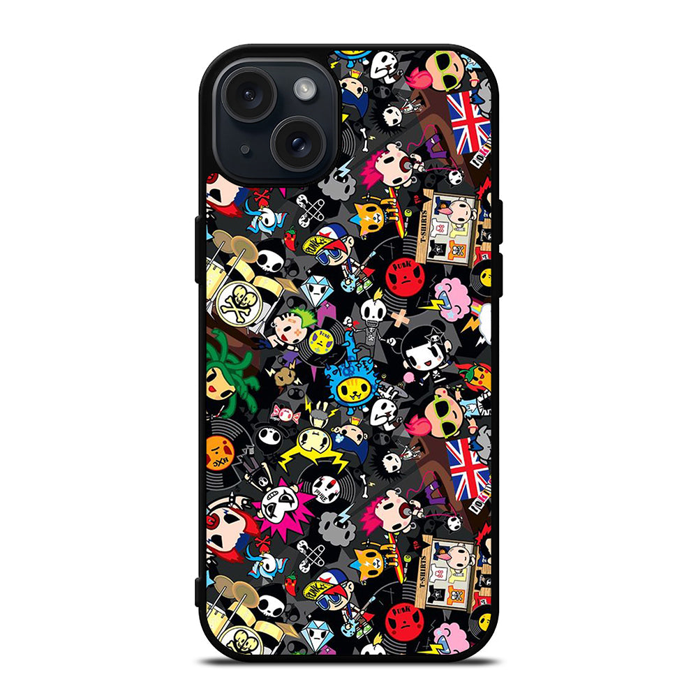 TOKIDOKI ALL CHARACTER iPhone 15 Plus Case Cover