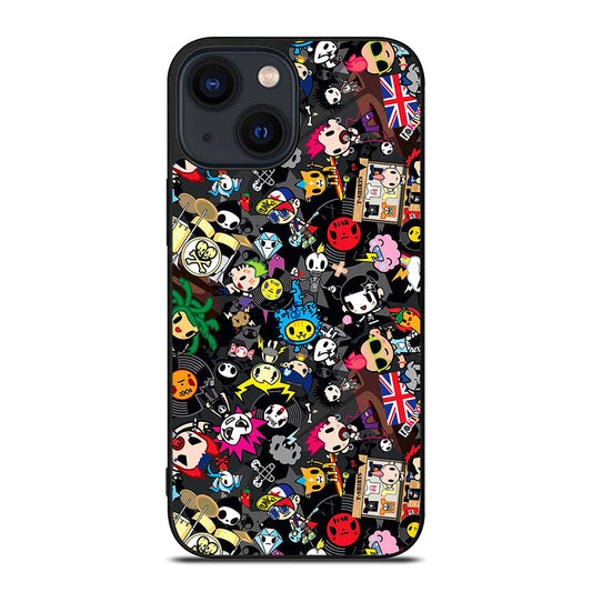 TOKIDOKI ALL CHARACTER iPhone 14 Plus Case Cover