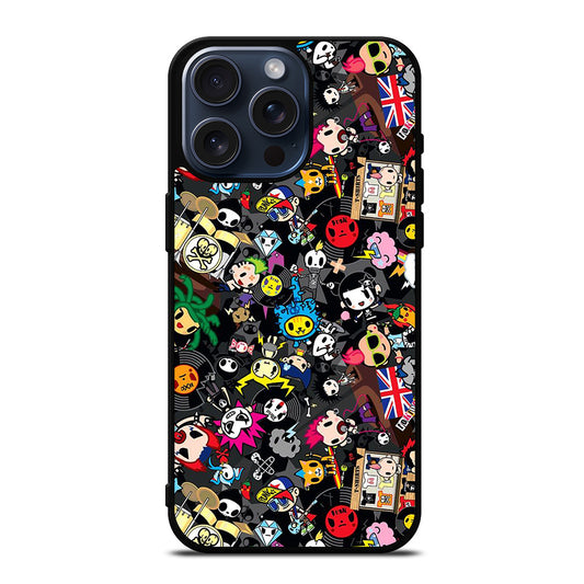 TOKIDOKI ALL CHARACTER iPhone 15 Pro Max Case Cover