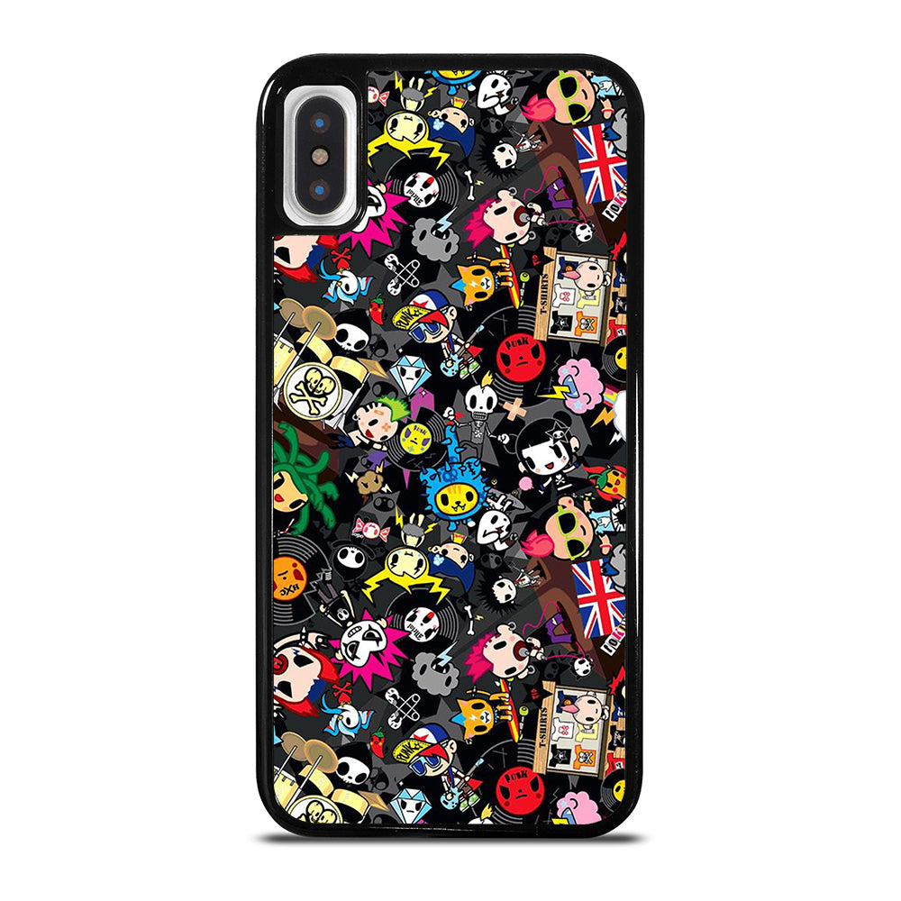 TOKIDOKI ALL CHARACTER iPhone X / XS Case Cover