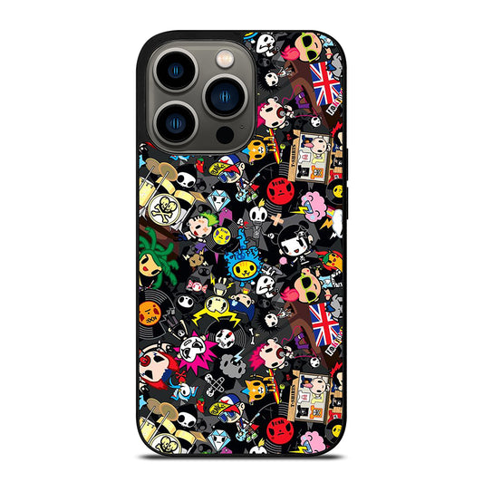 TOKIDOKI ALL CHARACTER iPhone 13 Pro Case Cover