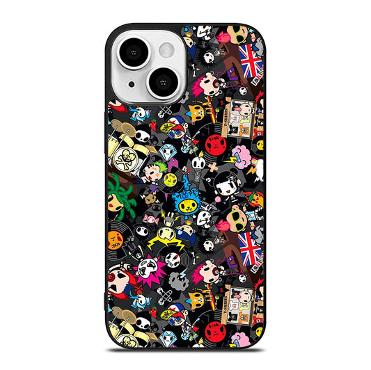 TOKIDOKI ALL CHARACTER iPhone 13 Mini Case Cover