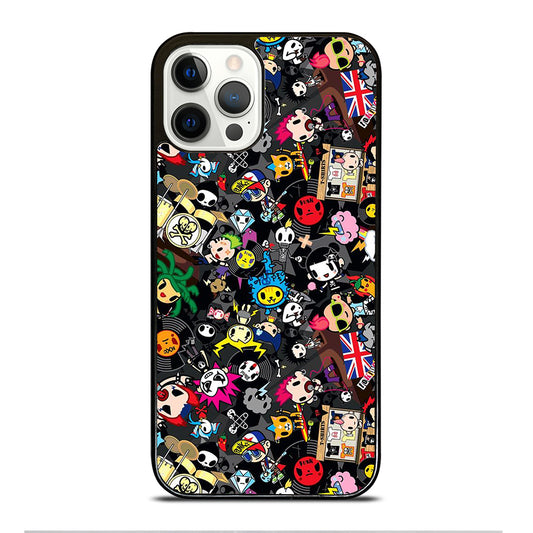 TOKIDOKI ALL CHARACTER iPhone 12 Pro Case Cover