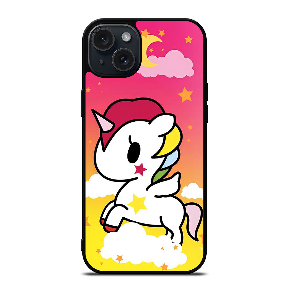 TOKIDOKI UNICORN CARTOON iPhone 15 Plus Case Cover