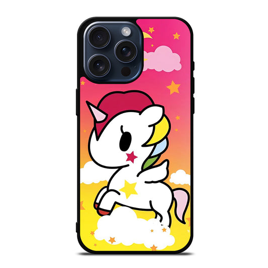 TOKIDOKI UNICORN CARTOON iPhone 15 Pro Max Case Cover