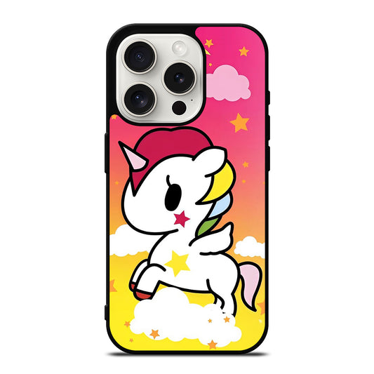 TOKIDOKI UNICORN CARTOON iPhone 15 Pro Case Cover