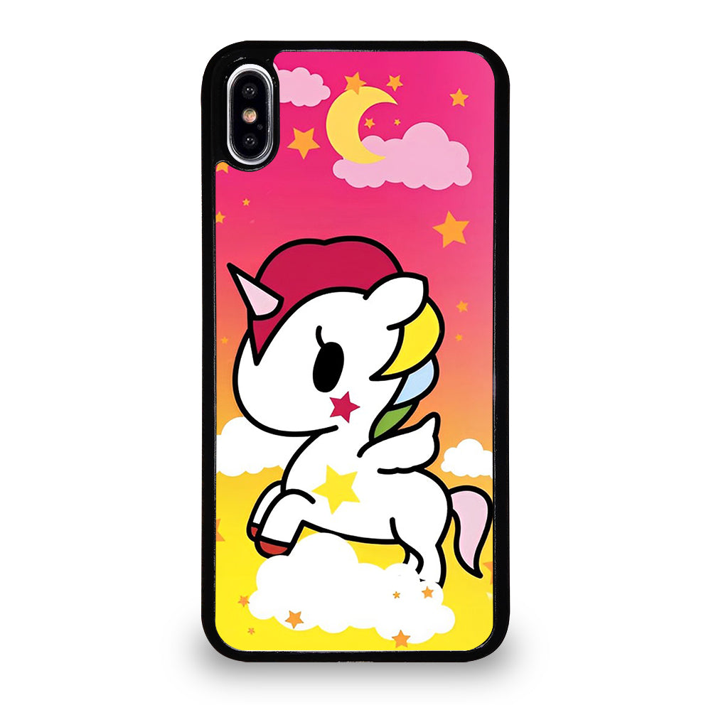TOKIDOKI UNICORN CARTOON iPhone XS Max Case Cover