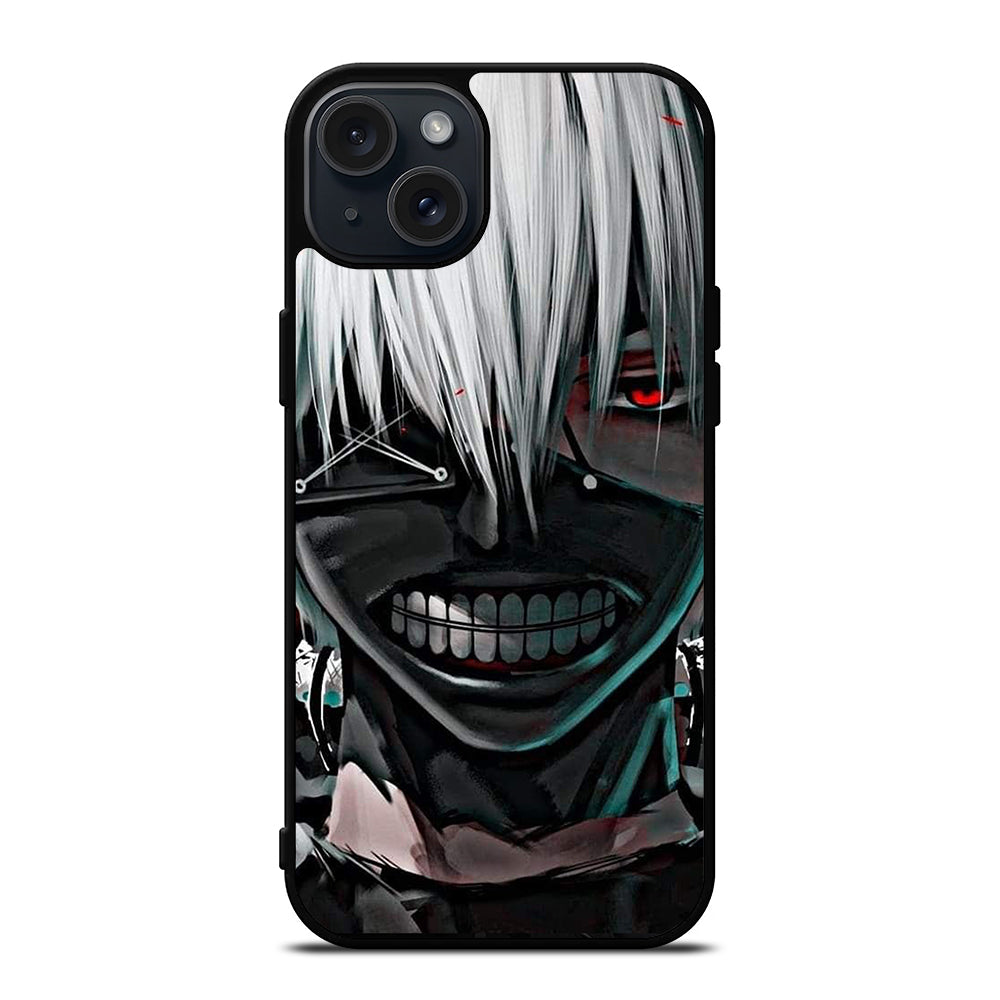 TOKYO GHOUL KEN KANEKI FACE ANIME iPhone 15 Plus Case Cover