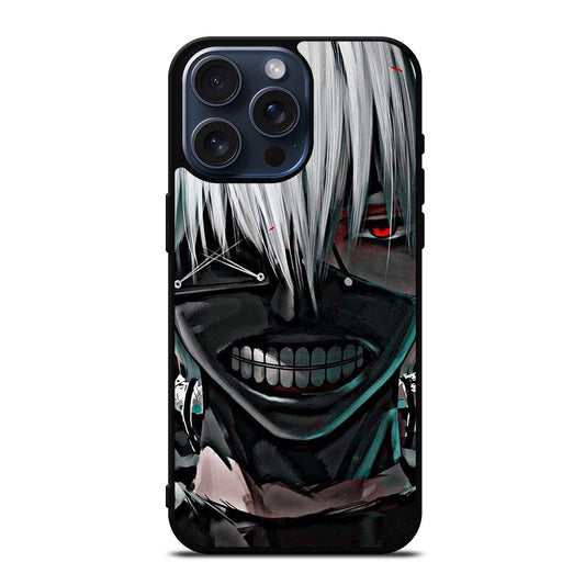 TOKYO GHOUL KEN KANEKI FACE ANIME iPhone 15 Pro Max Case Cover