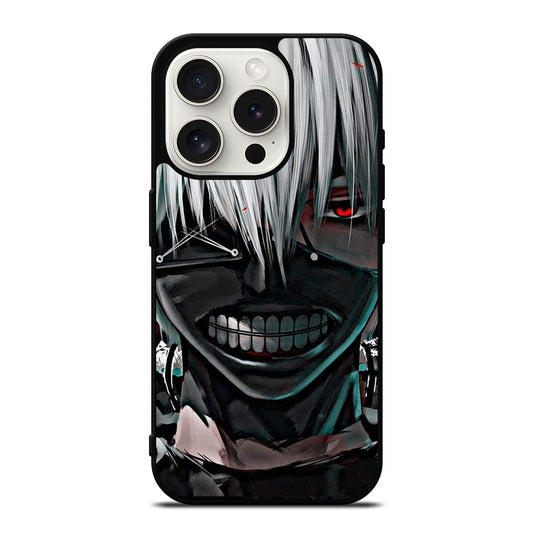 TOKYO GHOUL KEN KANEKI FACE ANIME iPhone 15 Pro Case Cover
