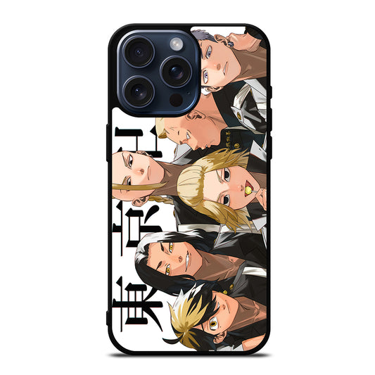 TOKYO REVENGERS CHARACTER ANIME 2 iPhone 15 Pro Max Case Cover
