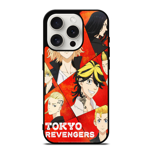 TOKYO REVENGERS CHARACTER MANGA iPhone 15 Pro Case Cover