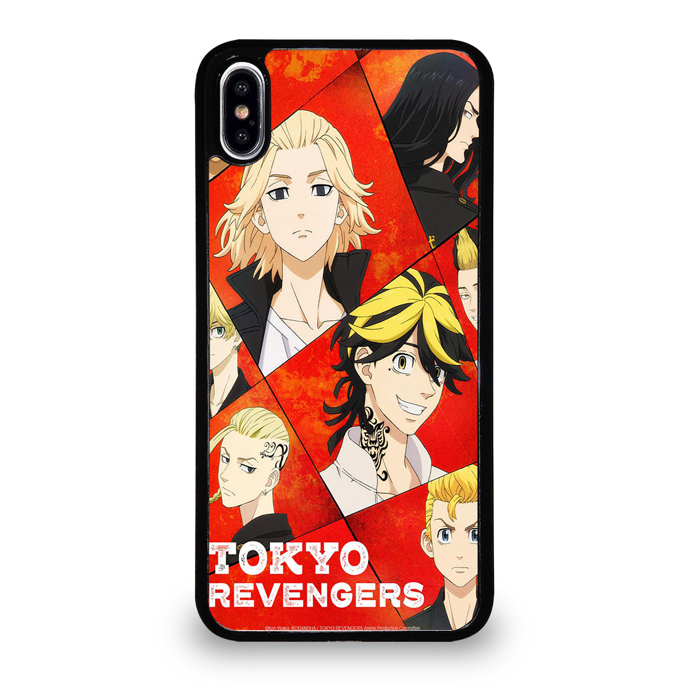 TOKYO REVENGERS CHARACTER MANGA iPhone XS Max Case Cover