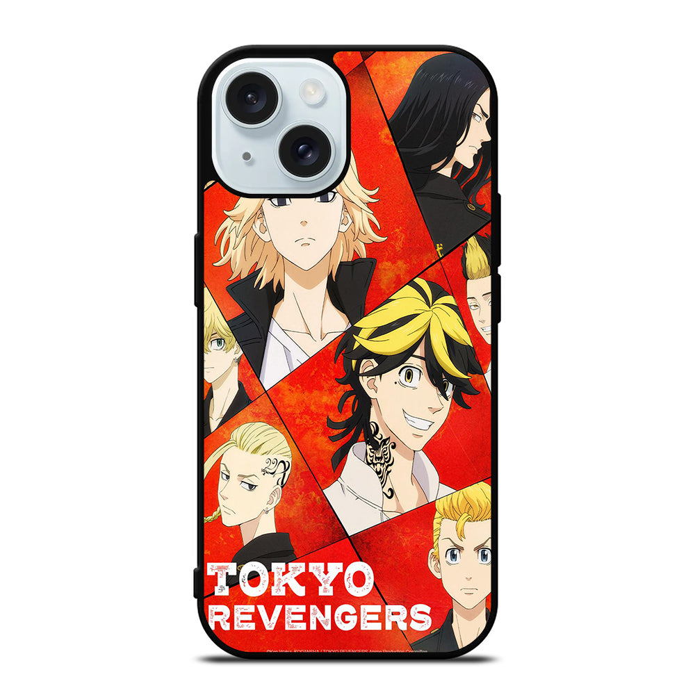 TOKYO REVENGERS CHARACTER MANGA iPhone 15 Case Cover