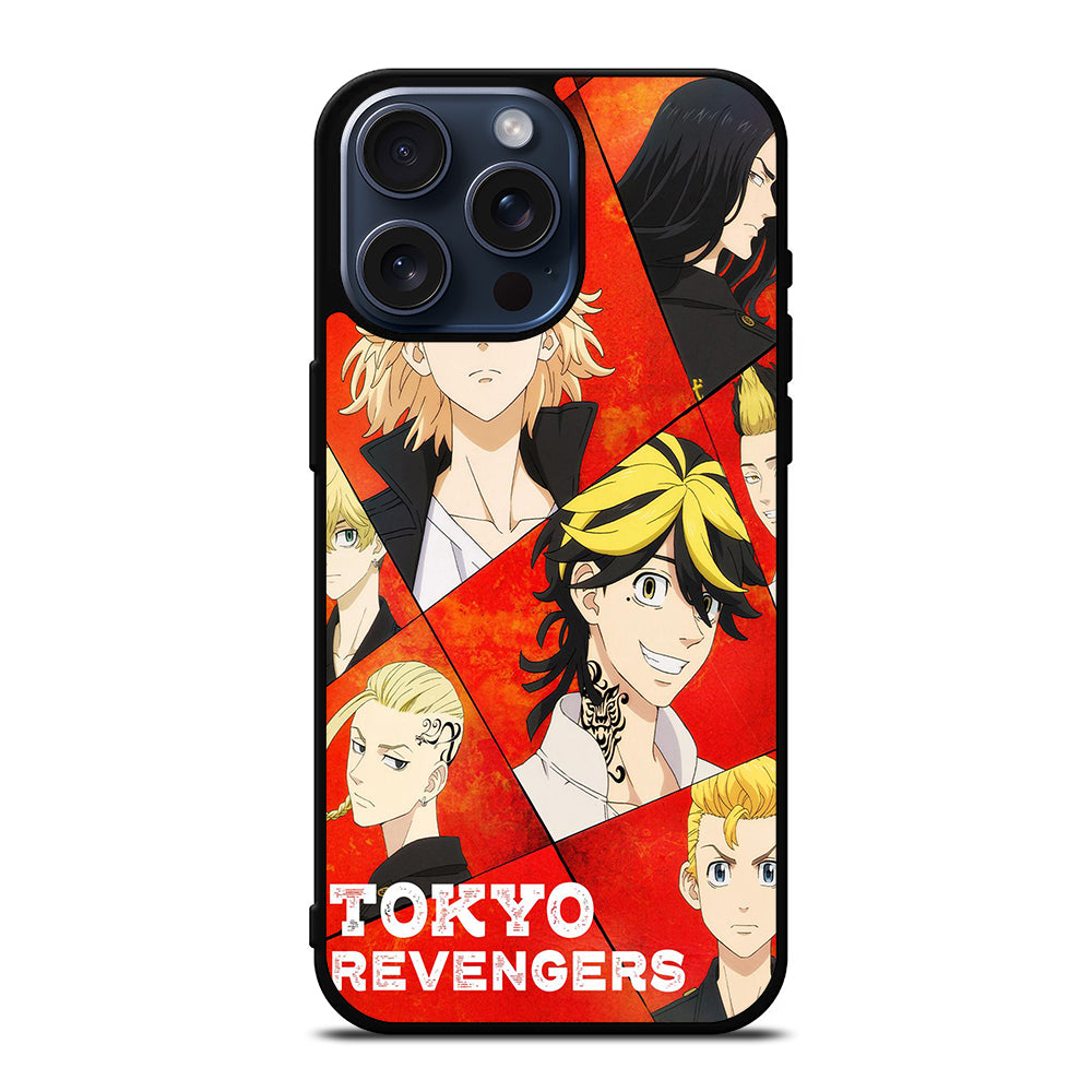 TOKYO REVENGERS CHARACTER MANGA iPhone 15 Pro Max Case Cover