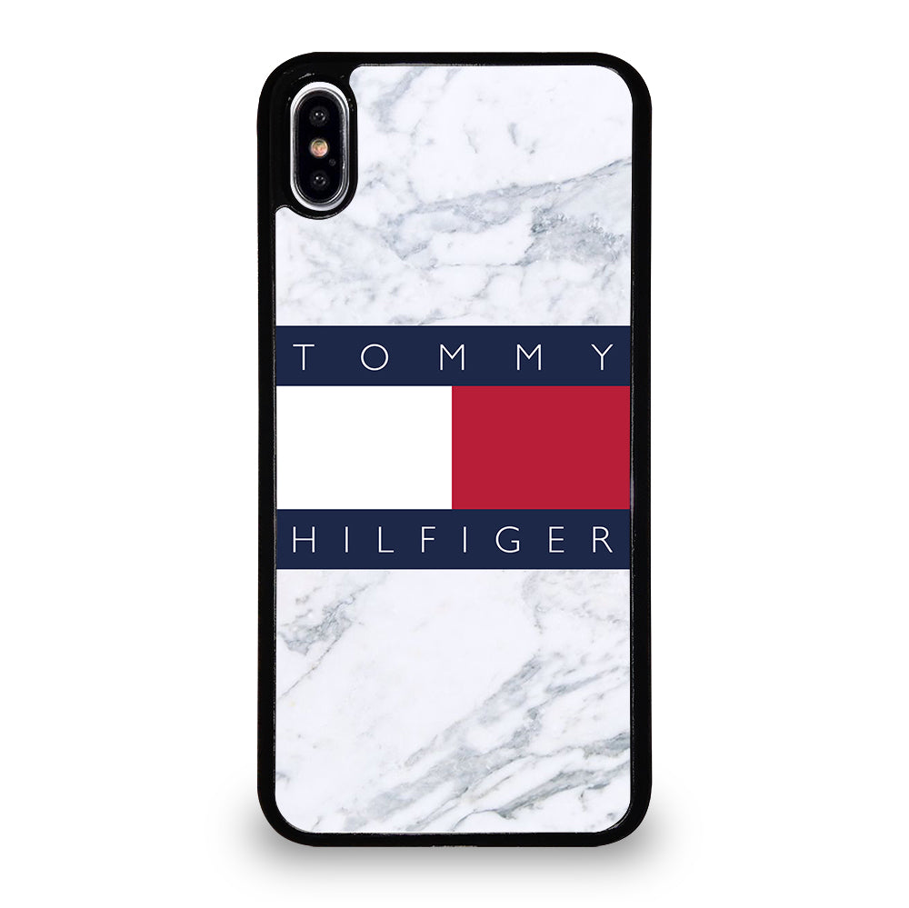 TOMMY HILFIGER WHITE MARBLE iPhone XS Max Case Cover