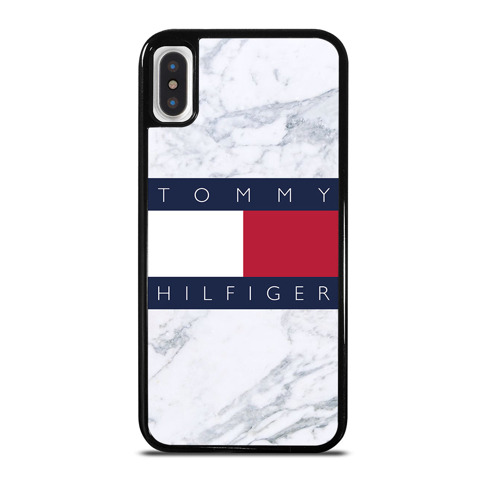 TOMMY HILFIGER WHITE MARBLE iPhone X / XS Case Cover