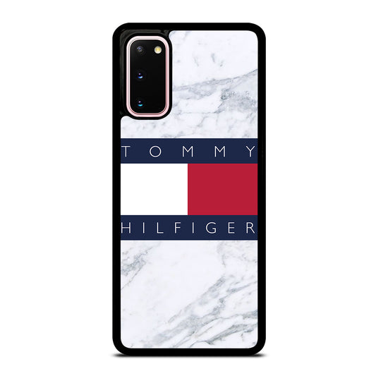 TOMMY HILFIGER WHITE MARBLE Samsung Galaxy S20 Case Cover