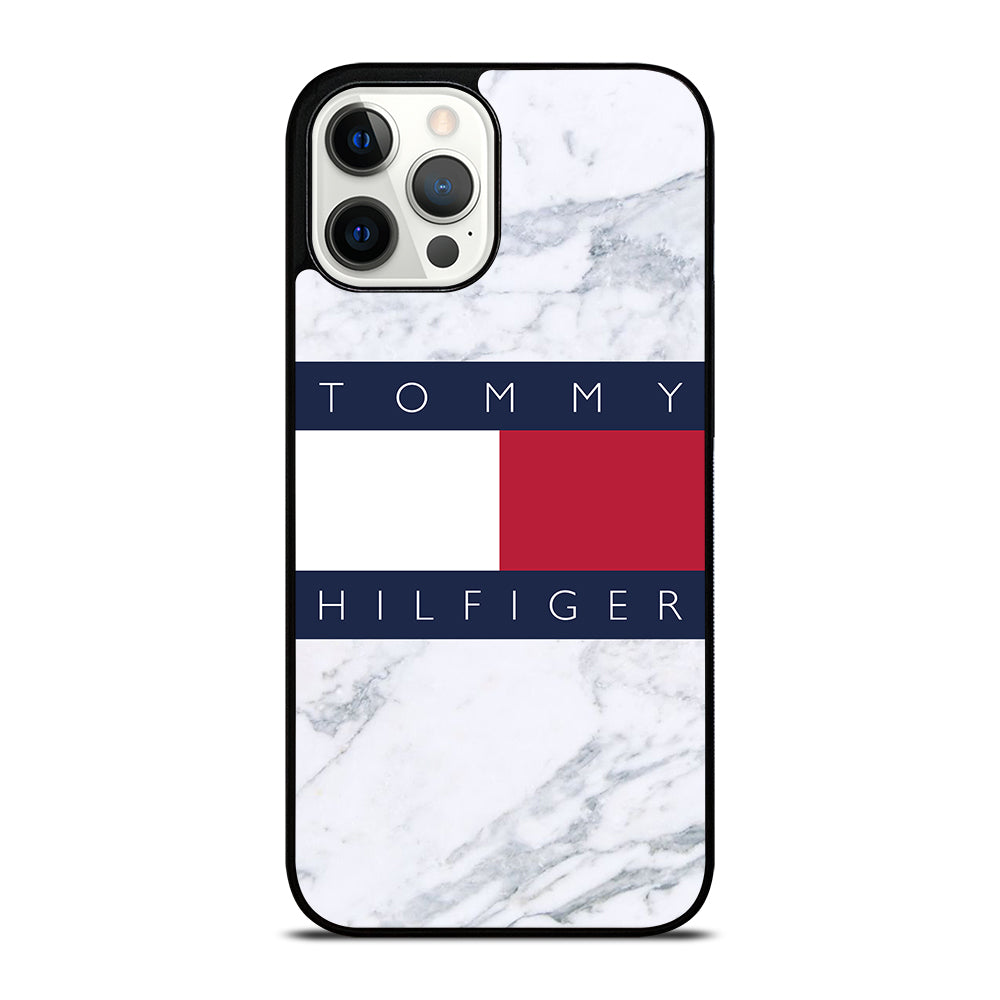 TOMMY HILFIGER WHITE MARBLE iPhone 12 Pro Max Case Cover