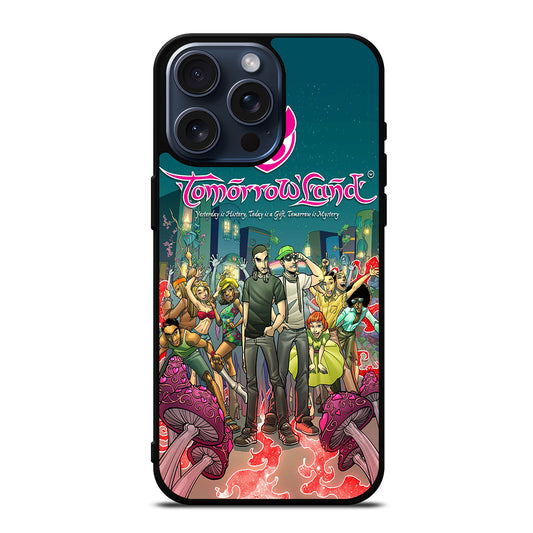 TOMORROWLAND MYSTERY CARTOON iPhone 15 Pro Max Case Cover