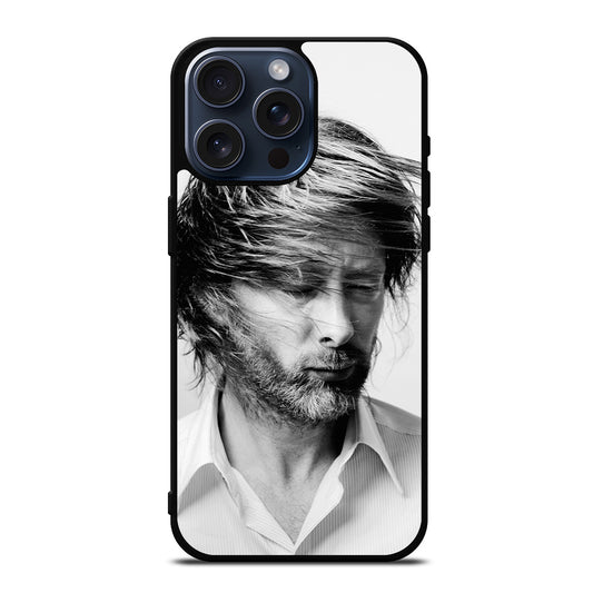 TOM YORKE RADIOHEAD FACE iPhone 15 Pro Max Case Cover