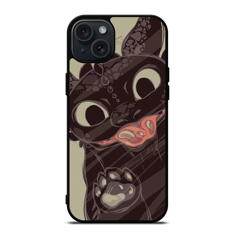 TOOTHLESS DRAGON CUTE iPhone 15 Plus Case Cover