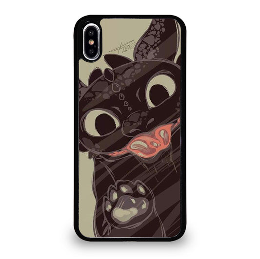 TOOTHLESS DRAGON CUTE iPhone XS Max Case Cover