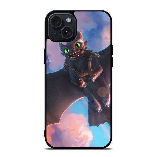 TOOTHLESS DRAGON FLYING iPhone 15 Plus Case Cover