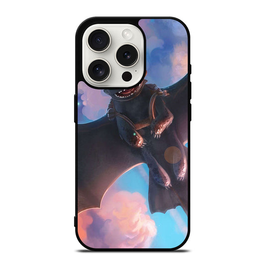TOOTHLESS DRAGON FLYING iPhone 15 Pro Case Cover