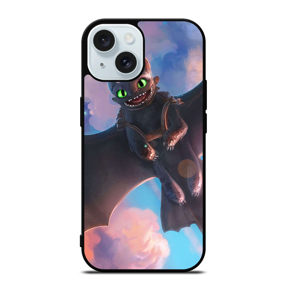TOOTHLESS DRAGON FLYING iPhone 15 Case Cover