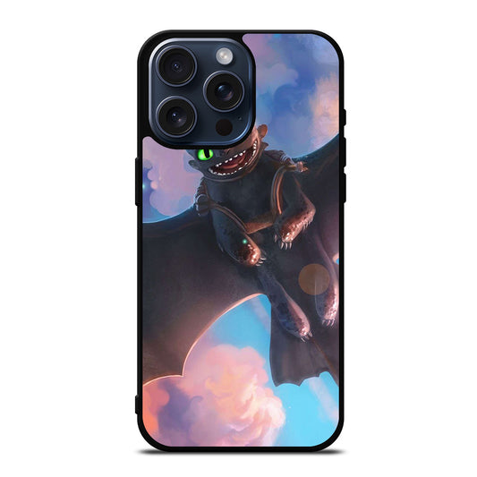 TOOTHLESS DRAGON FLYING iPhone 15 Pro Max Case Cover